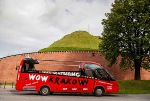 Kraków: Hop på-/hop af-busbillet
