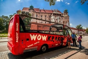 Kraków: Hop-On Hop-Off Bus Ticket