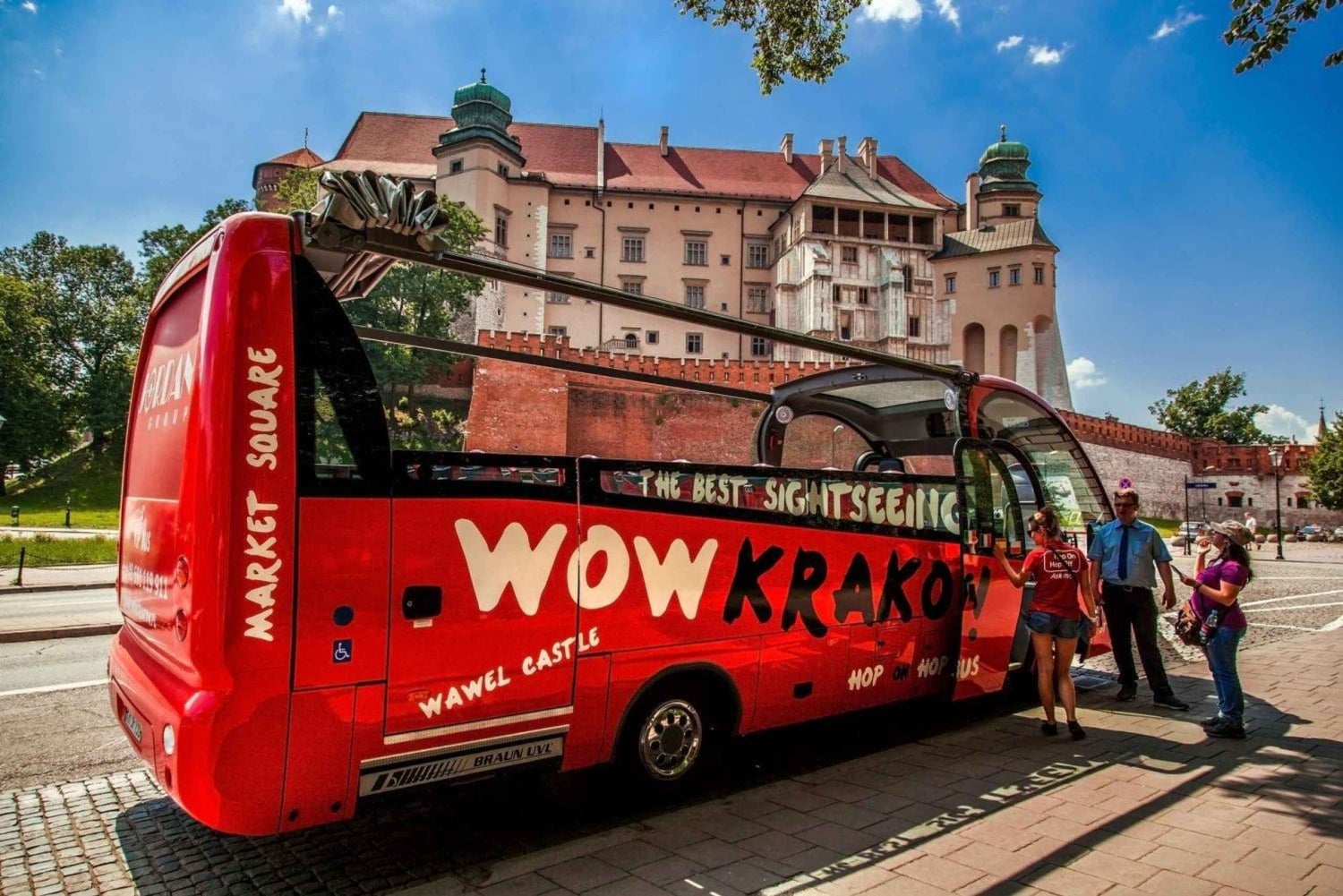 Cracovia: tour in autobus hop-on hop-off con audioguida