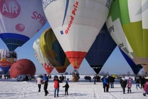 Kraków: Hot Air Balloon Flight with Champagne