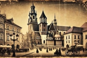 'Krakow in Lens' VR-oplevelse, glaslabyrint og indgangstunnel