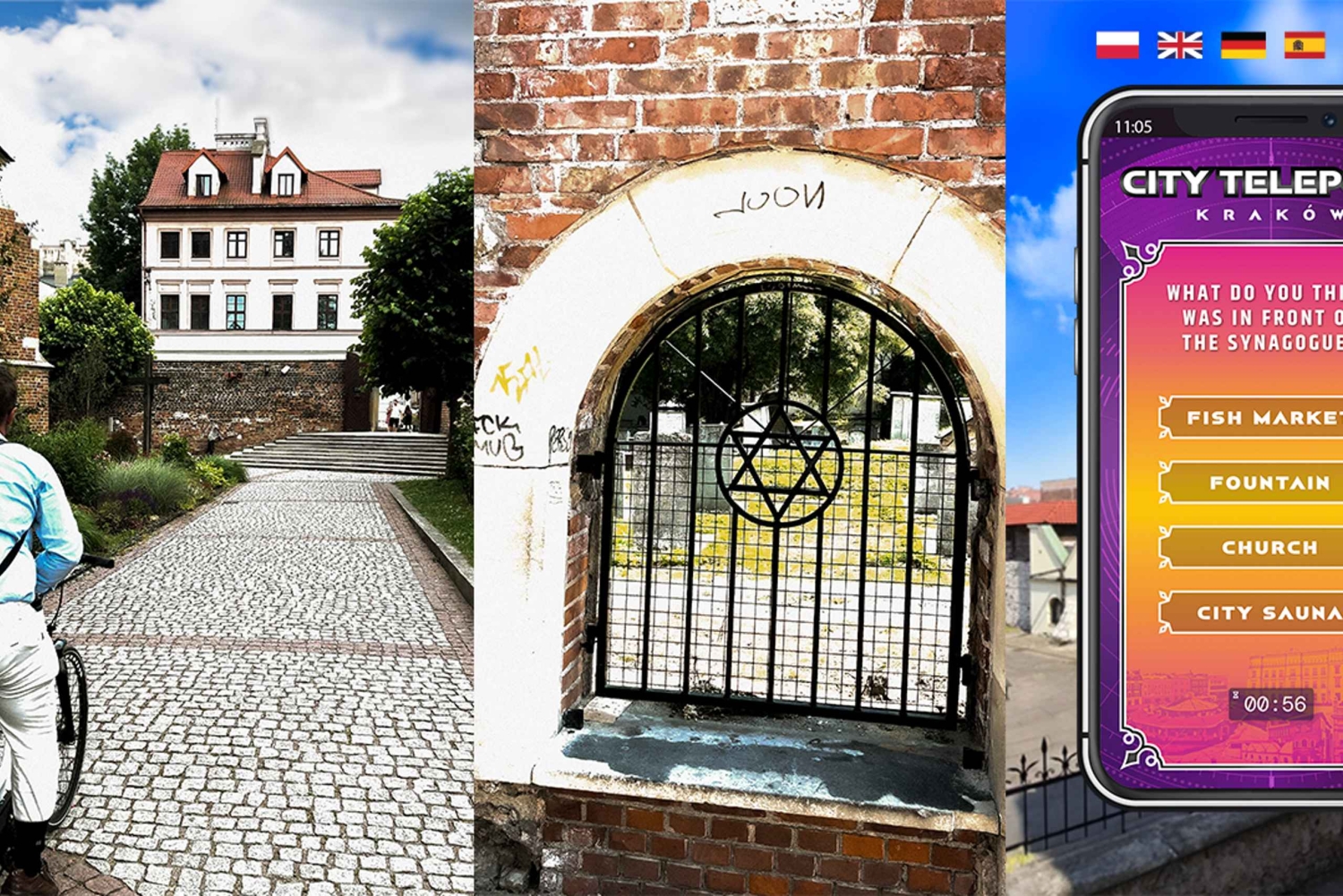 Cracovie : jeu interactif de visite de la ville