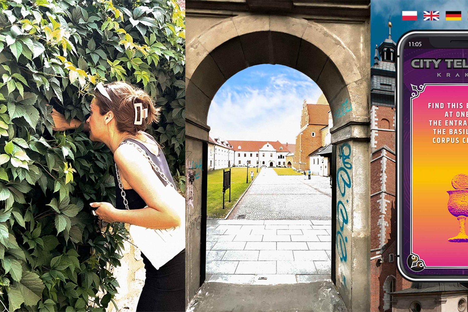 Cracovie : jeu interactif de visite de la ville