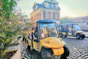 Krakow: Judiska kvarteret och ghettot Elektrisk golfbilstur