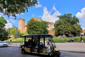 Krakow: Jewish Quarter & Schindler's Factory Golf Cart Tour