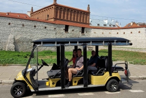 Krakow: Jewish Quarter & Schindler's Factory Golf Cart Tour