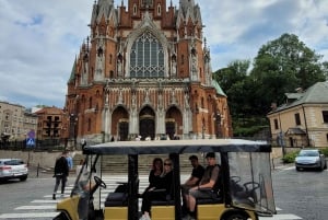 Krakow: Jewish Quarter & Schindler's Factory Golf Cart Tour