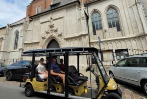 Krakow: Jewish Quarter & Schindler's Factory Golf Cart Tour