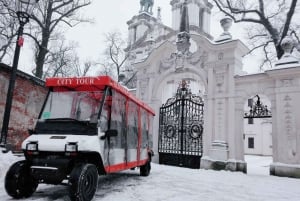 Krakow: Jewish Quarter and Schindler Factory by Golf Car