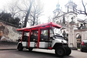 Kraków: Dzielnica Żydowska i Fabryka Schindlera samochodem golfowym