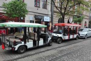 Kraków: Dzielnica Żydowska i Fabryka Schindlera samochodem golfowym