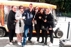 Kraków: Dzielnica Żydowska i Fabryka Schindlera samochodem golfowym