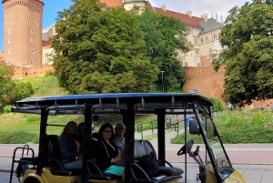 Cracovie : visite guidée du quartier juif en voiturette de golf électrique