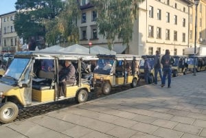 Krakow: Kazimierz by Golf Cart och Schindler's Factory Tour