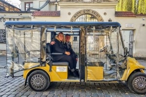 Cracovia: Kazimierz in golf cart e tour della fabbrica di Schindler