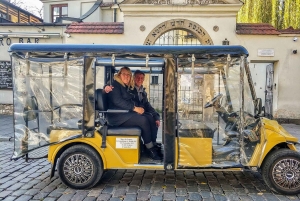 Krakow: Kazimierz med golfbil og omvisning på Schindlers fabrikk