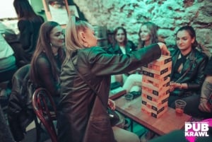 Krakow: Kazimierz Pub Crawl with 1-Hour of Unlimited Drinks