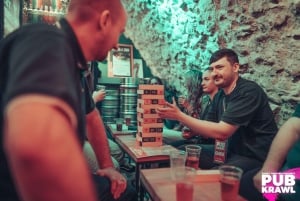 Krakow: Kazimierz Pub Crawl with 1-Hour of Unlimited Drinks