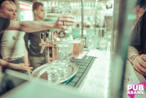 Krakow: Kazimierz Pub Crawl with 1-Hour of Unlimited Drinks