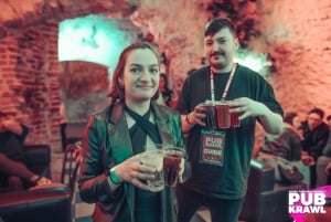 Krakow: Kazimierz Pub Crawl with 1-Hour of Unlimited Drinks