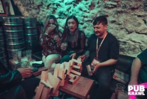 Krakow: Kazimierz Pub Crawl with 1-Hour of Unlimited Drinks