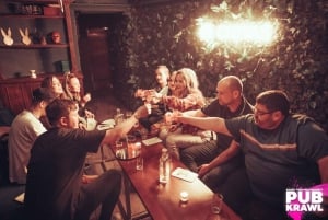 Krakow: Kazimierz Pub Crawl with 1-Hour of Unlimited Drinks