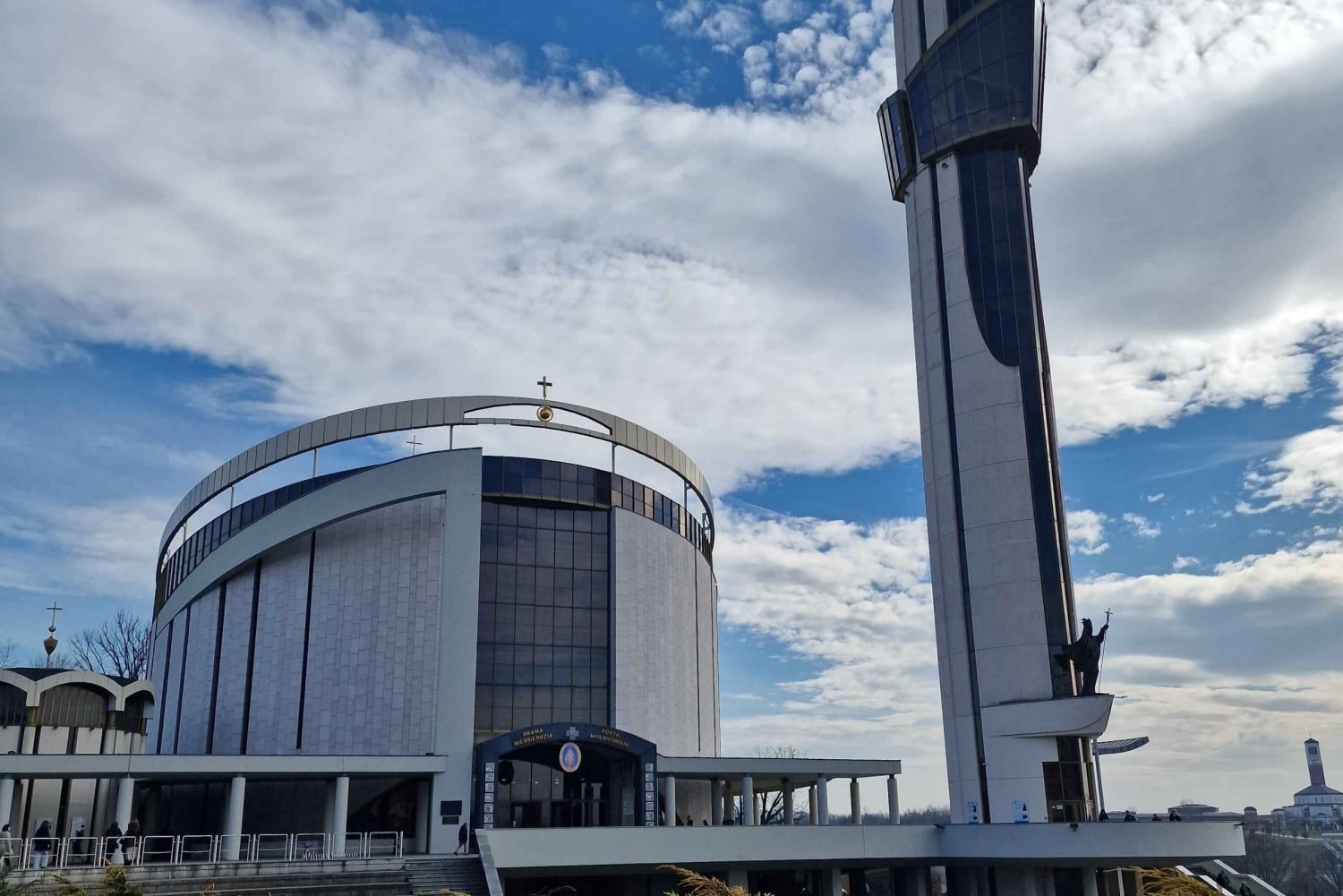 Cracovie - Centre Jean-Paul II de Lagiewniki et Divine Miséricorde