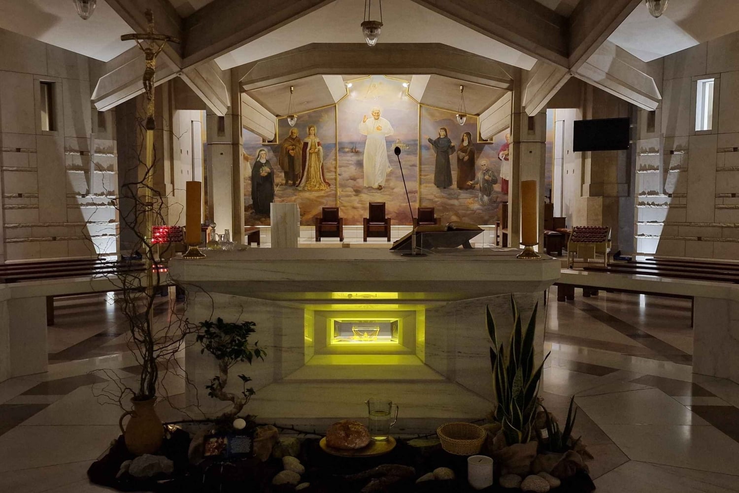 Cracovie - Centre Jean-Paul II de Lagiewniki et Divine Miséricorde