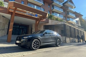 Luxuriöser Flughafentransfer im SUV nach Krakau