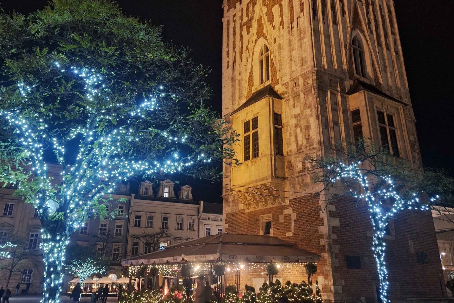 Kraków Nativity Scenes - evevning walk with mulled wine