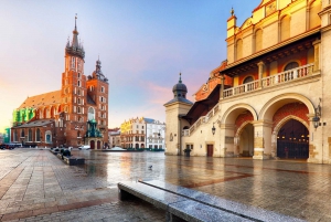 Visita guiada privada ao centro histórico de Cracóvia e ao Cloth Hall