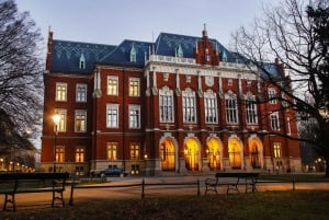 Cracovia: tour a piedi con audioguida della città vecchia con cuffia