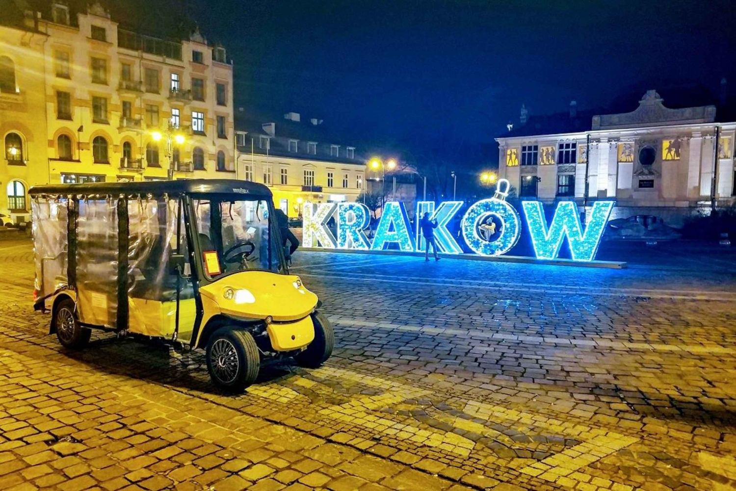 Cracovia: centro storico in golf cart, Wawel e miniera di sale di Wieliczka