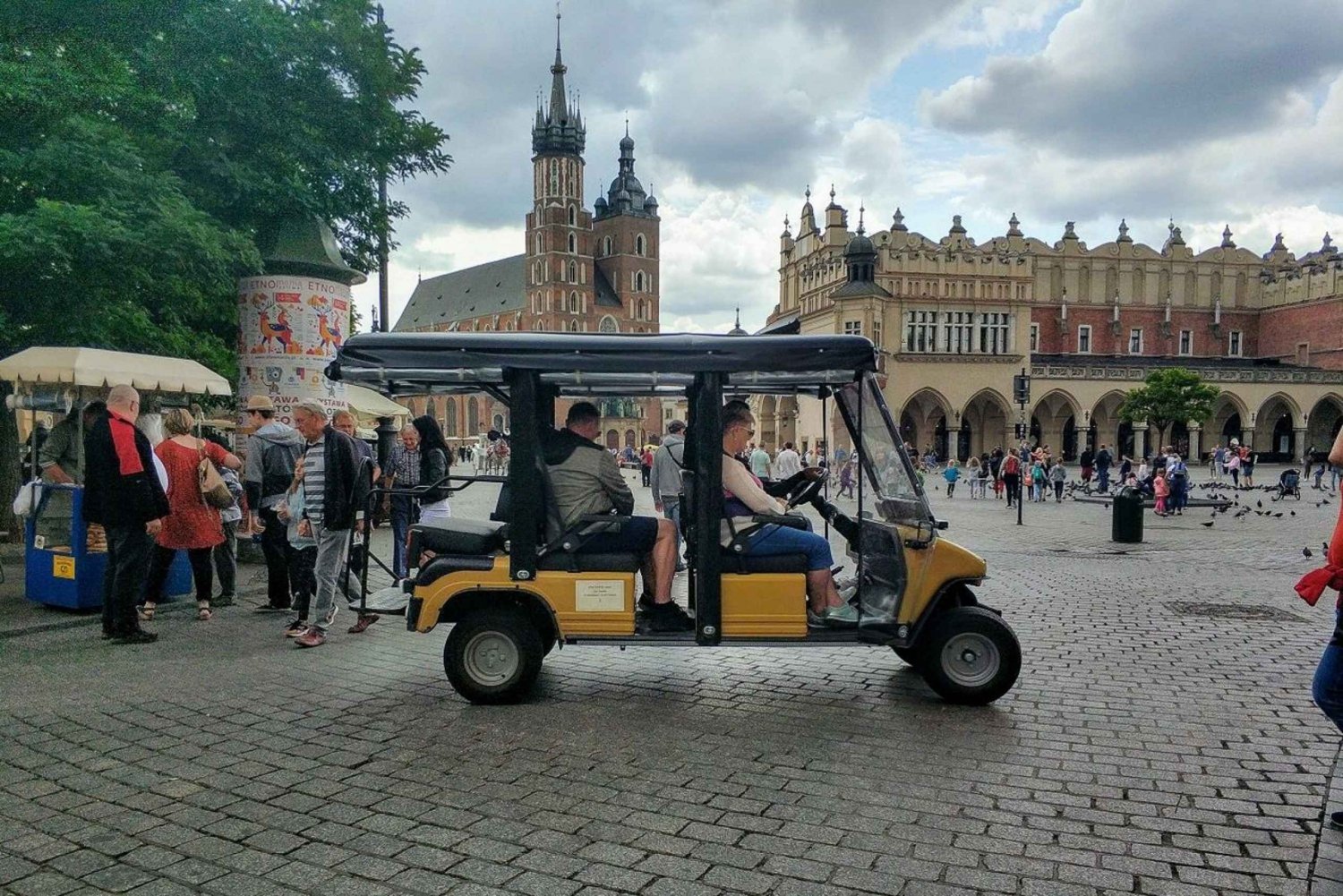 Krakow: Byomvisning i gamlebyen i en golfbil