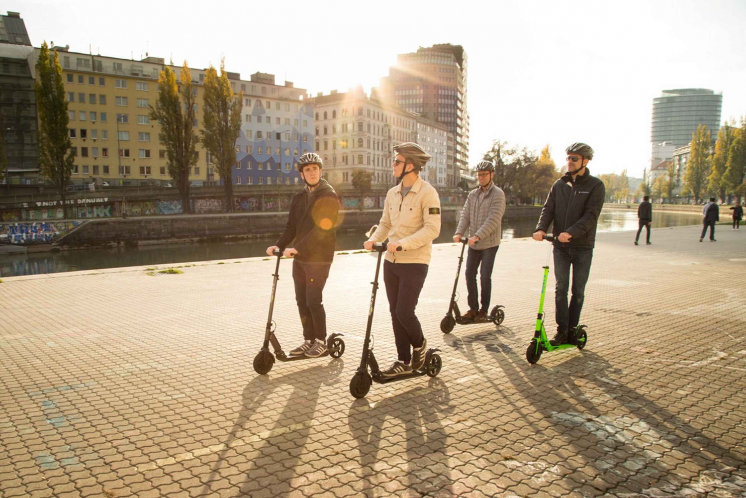 Krakow: 2h rundtur i Gamla stan med E-scooter