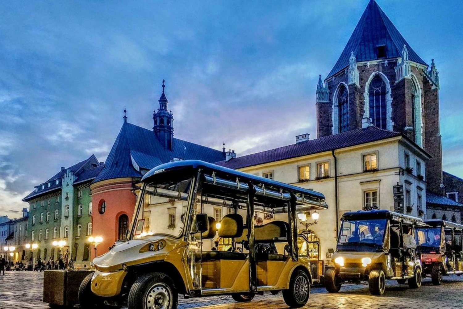 Cracovia: Tour in golf cart della Città Vecchia, del Ghetto e di Kazimierz
