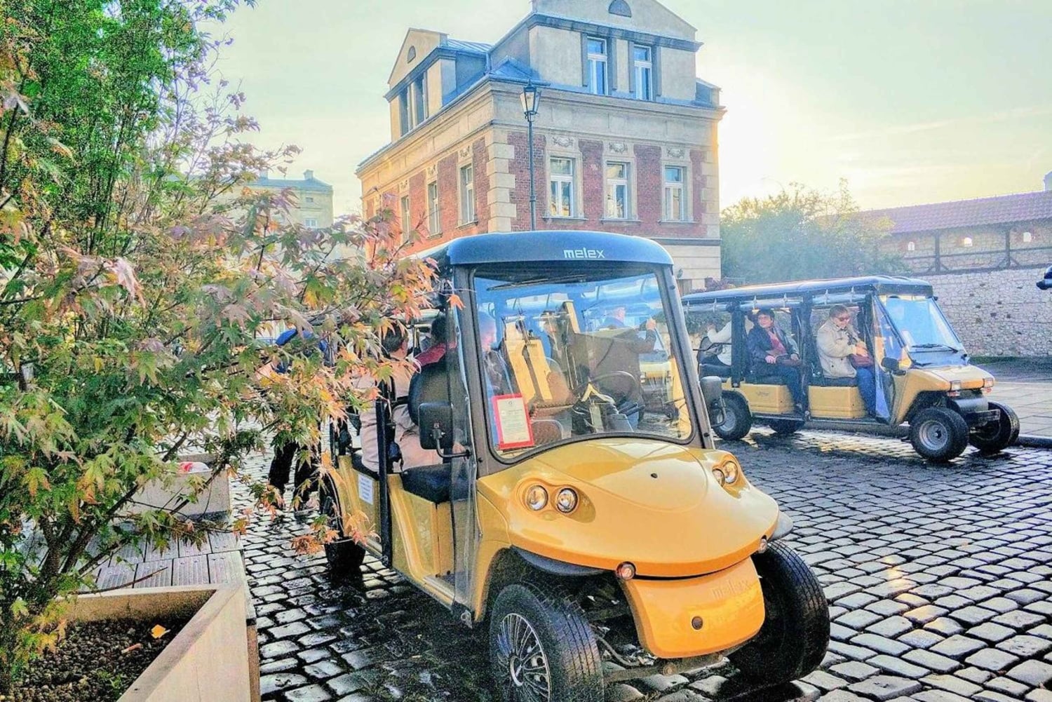 Krakow: Gamla stan, ghettot och Kazimierz Golf Cart Tour