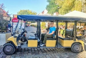 Krakau: Altstadt, Ghetto und Kazimierz Golf Cart Tour