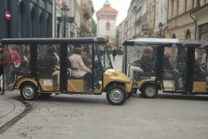 Krakow: Gamla stan, ghettot och Kazimierz Golf Cart Tour