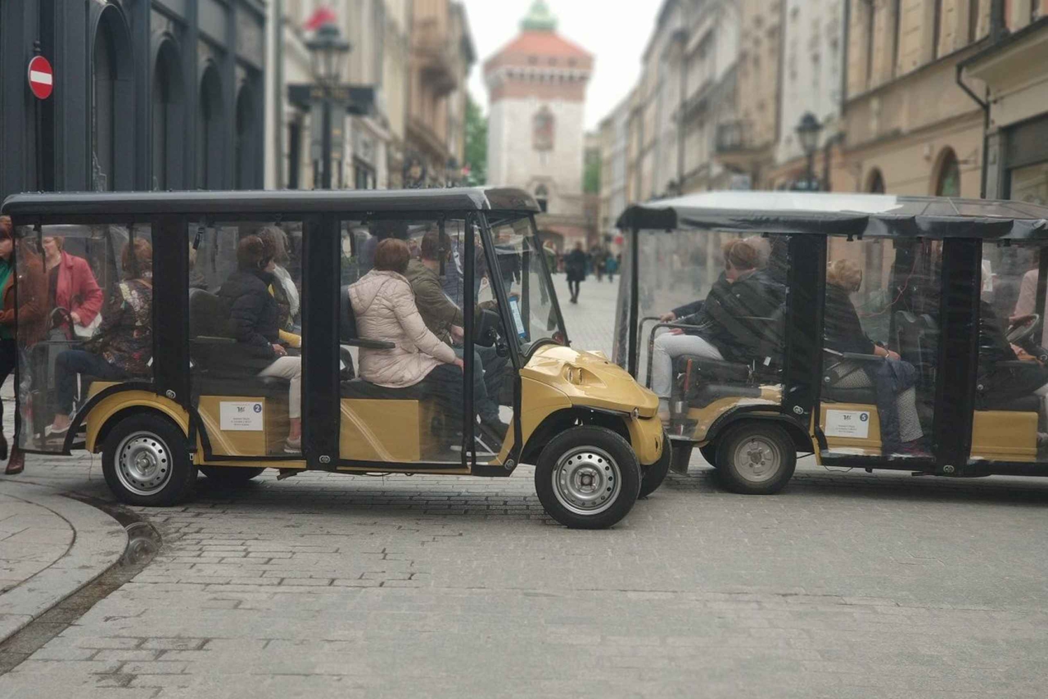 Krakau: Altstadt Golf Cart Tour mit Wawel Schloss Tour