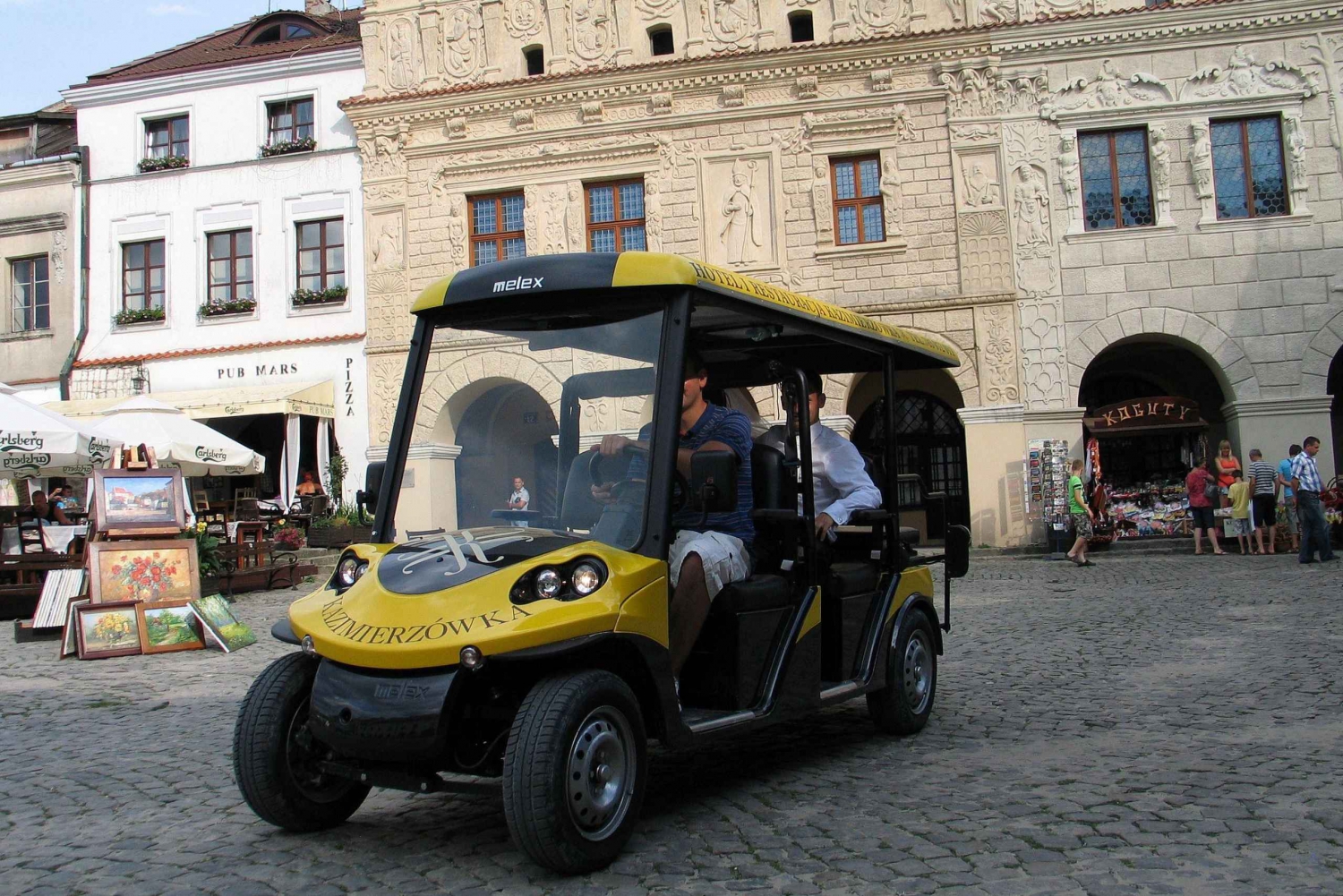 Krakau: Altstadt, Kazimierz und Ghetto mit dem elektrischen Golfwagen