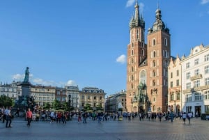Cidade Velha de Cracóvia e destaques de Kazimierz em carro elétrico