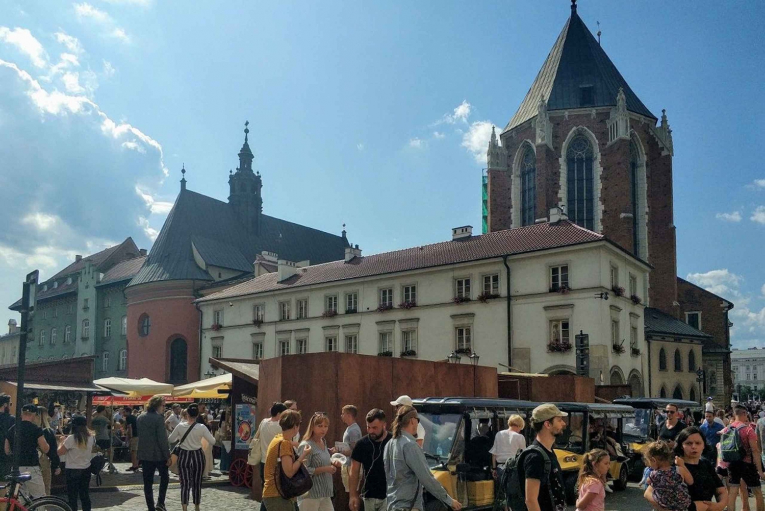 Krakow: Old Town Sightseeing Tour by Electric Golf Cart