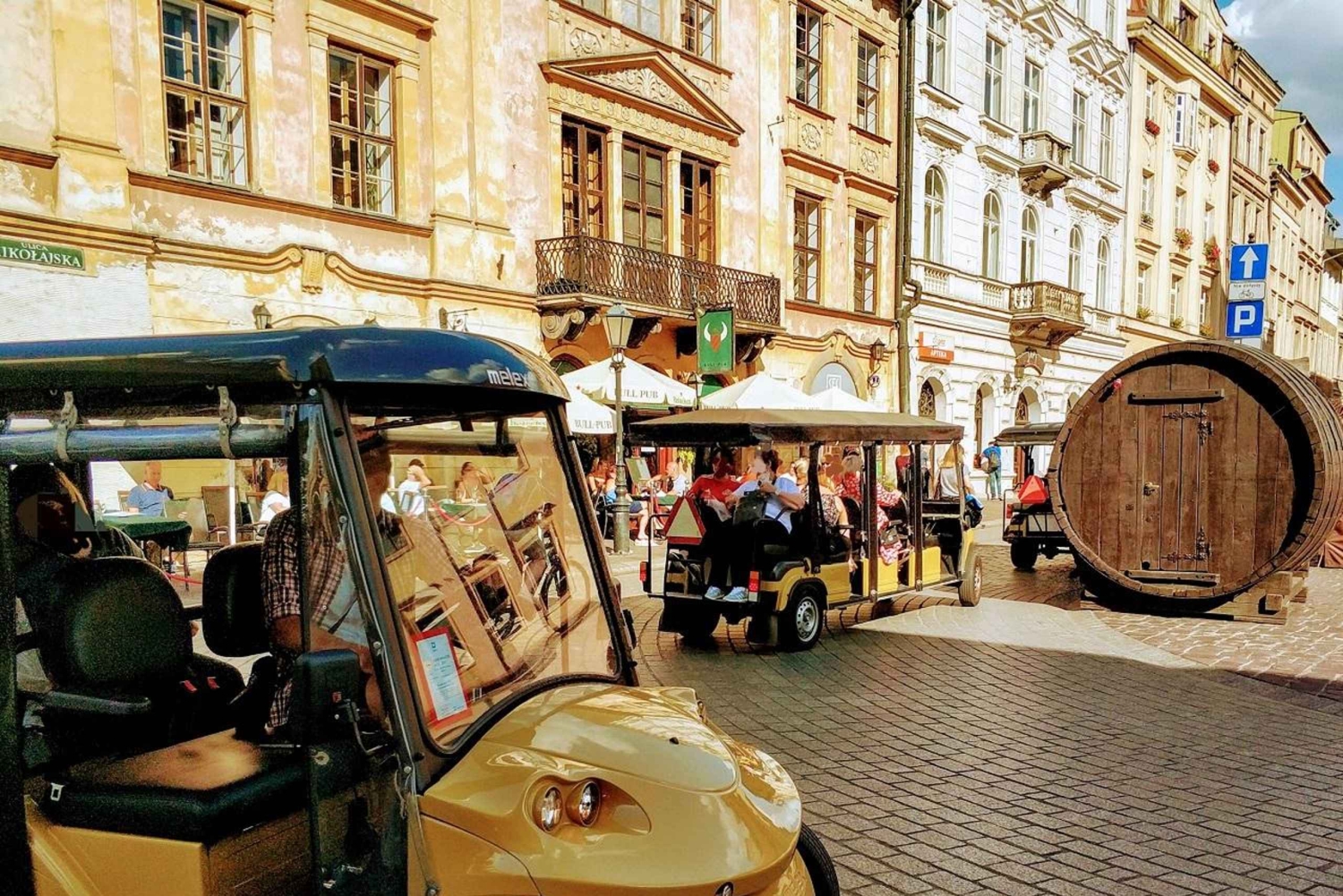 Krakow: Sightseeingtur i gamlebyen med elektrisk golfbil