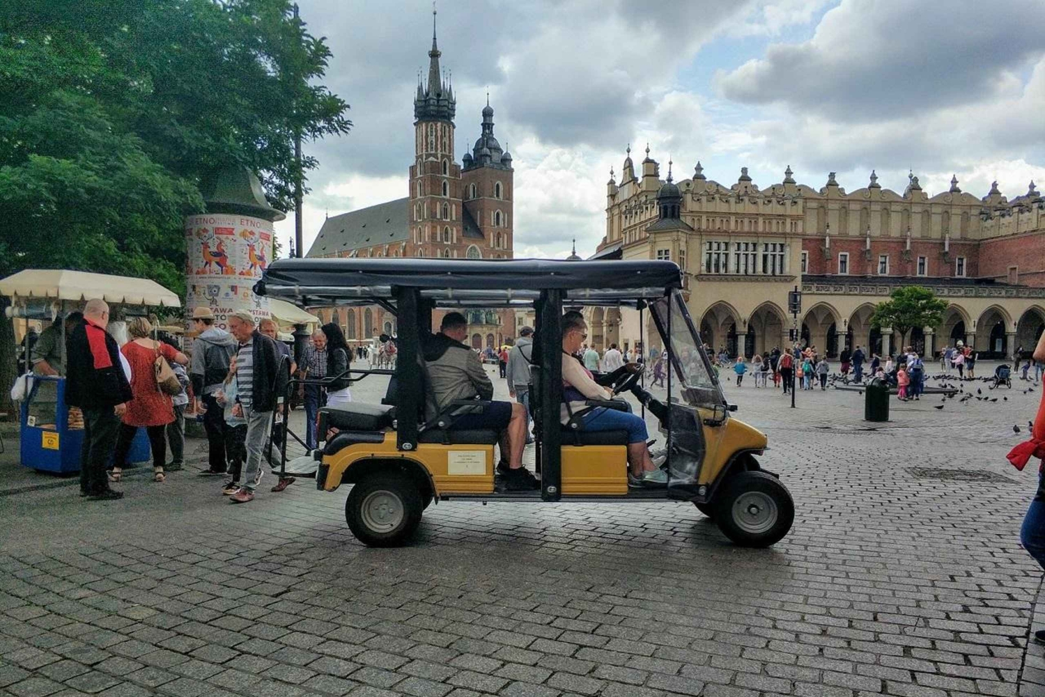 Krakow: Sightseeingtur i gamlebyen med elektrisk golfbil