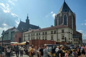 Cracóvia: passeio turístico pela cidade velha em carrinho de golfe elétrico