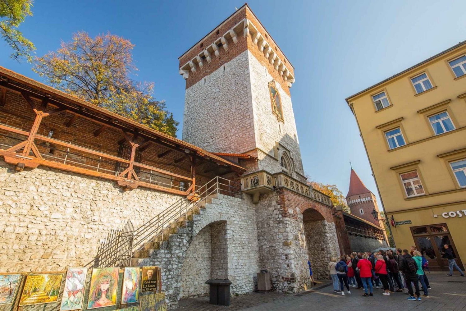Krakow: Tur i den gamle bydel med golfvogn og Krydstogt på Vistula