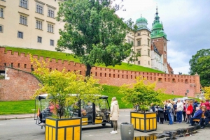 Krakow: Old Town Tour on a Golf Cart with Authentic Lunch