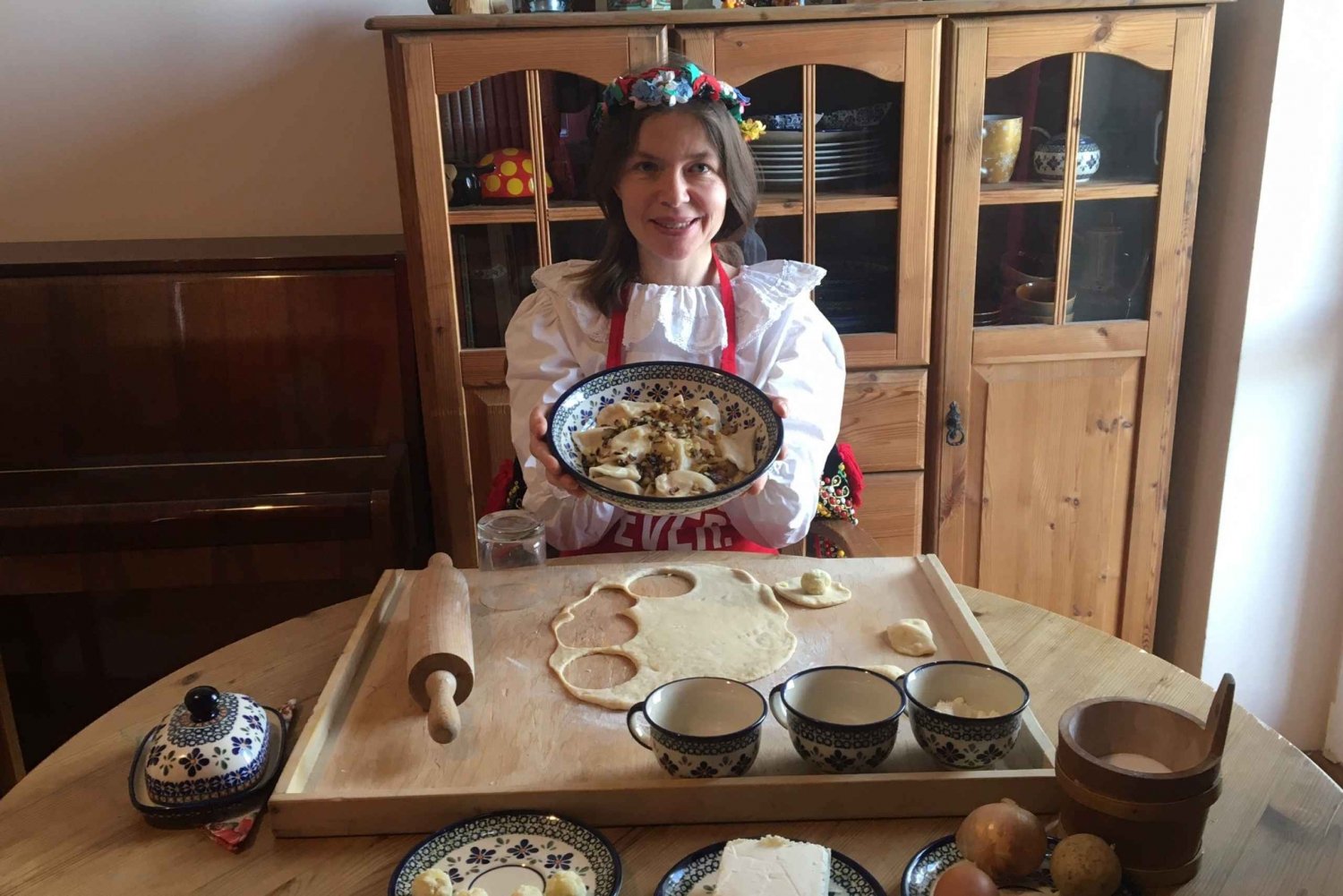 Krakow: Pierogi Home Cooking Class