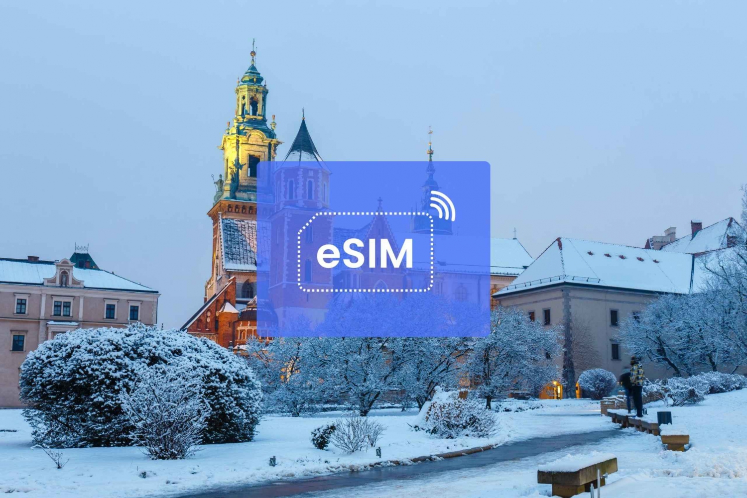 Krakova: Puola/ Eurooppa eSIM Roaming Mobiilidatapaketti